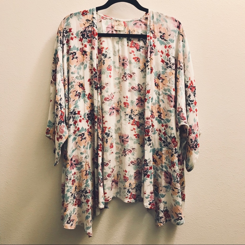 Floral Kimono Top